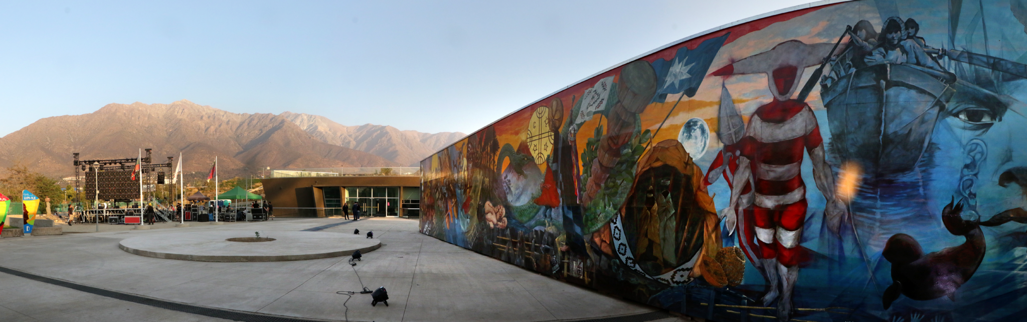 Instalaciones de la sede del evento